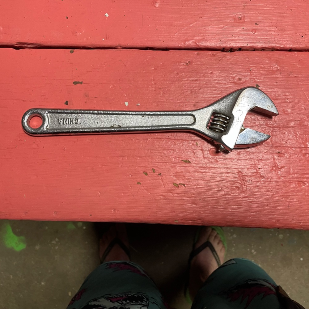 🔧 10” Adjustable Crescent Wrench Custom Engraved 🔧